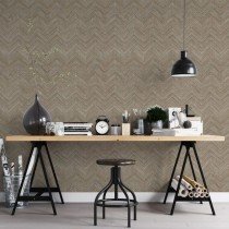 Noordwand Tapete Topchic Herringbone Hellbeige