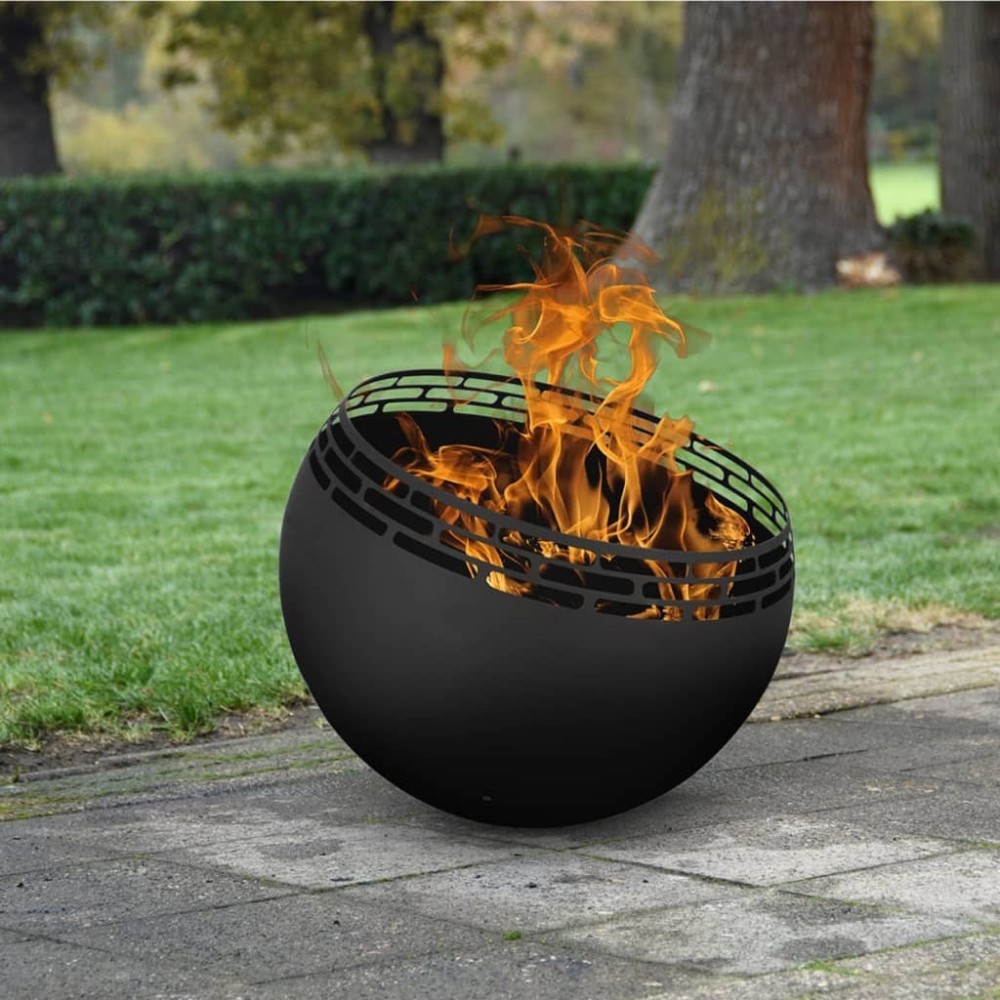 Esschert Design Fire Pit Ball Speckles Rust