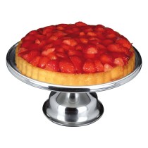 Excellent Houseware Cake Plate 33 cm Stainless Steel