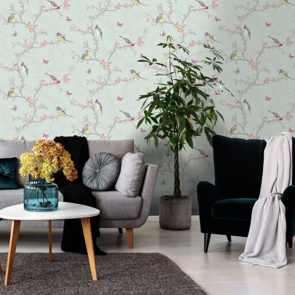 DUTCH WALLCOVERINGS Wallpaper Phoebe Beige