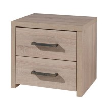 Vipack Nightstand Aline 2-drawer Light Oak