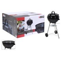 ProGarden BBQ Grill Ball Shape Black