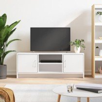 TV Cabinet Black 102x30x37.5 cm Engineered Wood