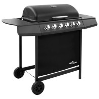 Gas BBQ Grill with 6...