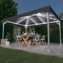 Gazebo with LED String...