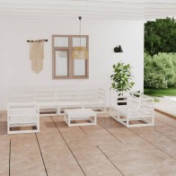8 Piece Garden Lounge Set...