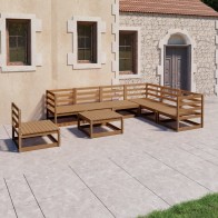 8 Piece Garden Lounge Set...