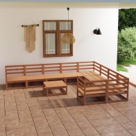 10 Piece Garden Lounge Set...
