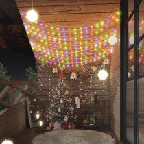 Globe Fairy String Lights 40m 400 LED Cold White 8 Function