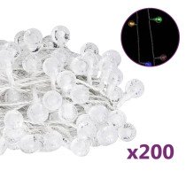 Globe Fairy String Lights 40m 400 LED Cold White 8 Function