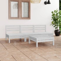 4 Piece Garden Lounge Set...
