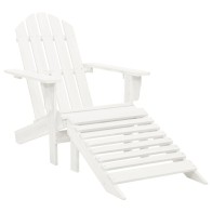 Garden Chair with Ottoman...