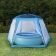 Pool Tent Fabric 500x433x250 cm Blue