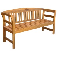 Garden Bench 120 cm Solid...