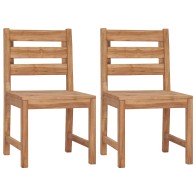 Garden Chairs 2 pcs Solid...