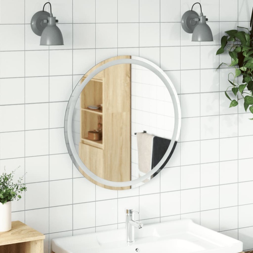 LED Bathroom Mirror 60 cm Round