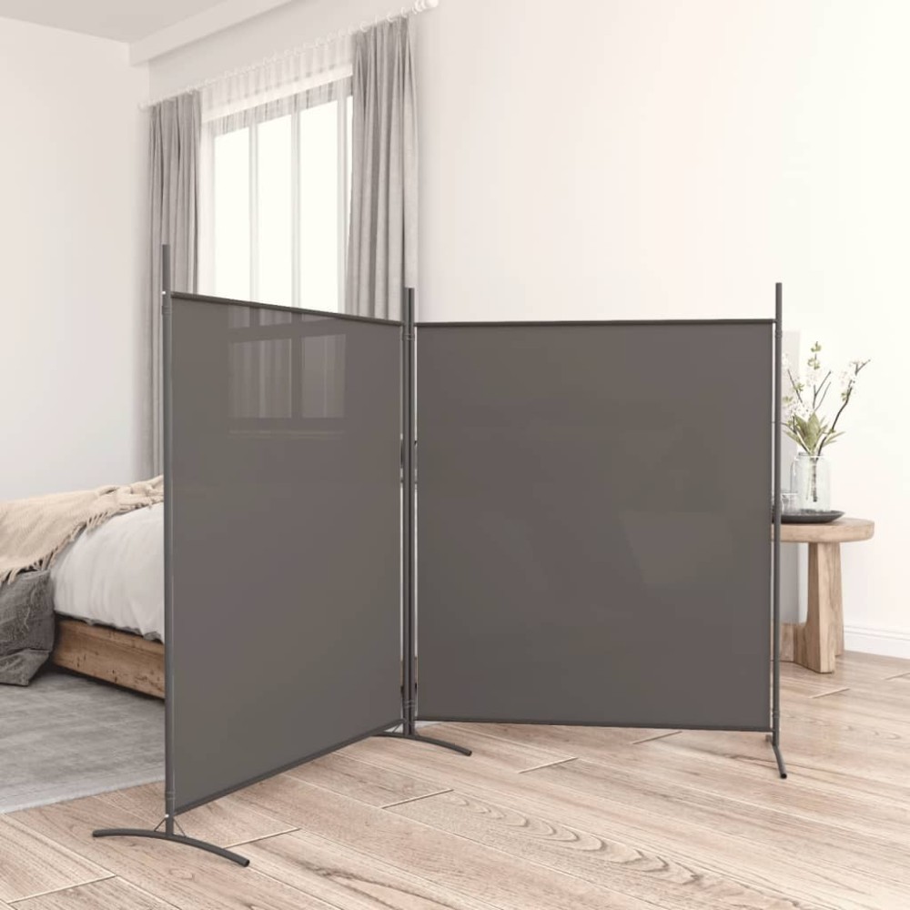 1-Panel Room Divider Anthracite 175x180 cm