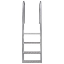 4-Step Dock/Pool Ladder Aluminium 167 cm