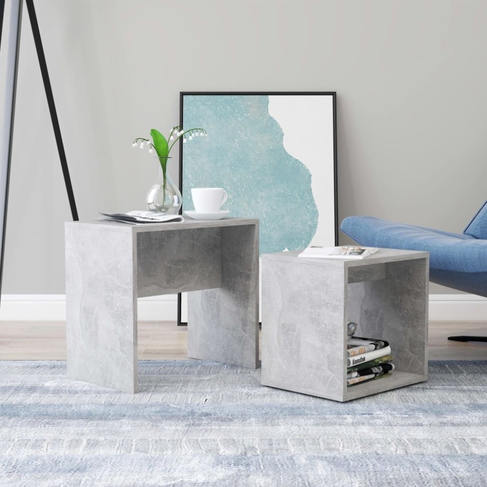Couchtisch-Set Sonoma-Eiche 48 x 30 x 45 cm Holzwerkstoff