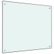 Kitchen Backsplash White 80x60 cm Tempered Glass