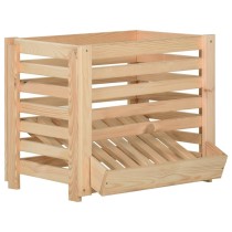 Potato Box 50x50x80 cm Solid Pinewood