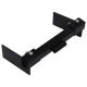 Snow Plow Adapter for Lawn Mower Black