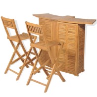 3 Piece Bistro Set with...