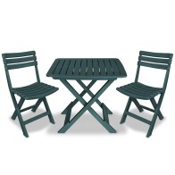 3-tlg. Bistro-Set Klappbar...