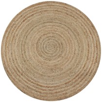 Teppich Jute Geflochten 210 cm Rund