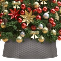 Christmas Tree Skirt Brown...