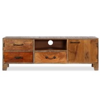 TV-Schrank Massivholz Vintage 118 x 30 x 40 cm