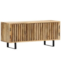 TV Cabinet 90x30x40 cm Solid Mango Wood