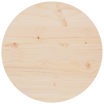 Table Top  80x2.5 cm Solid Wood Pine