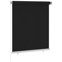 Außenrollo 220x230 cm Schwarz