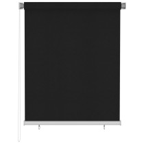 Außenrollo 220x230 cm Schwarz