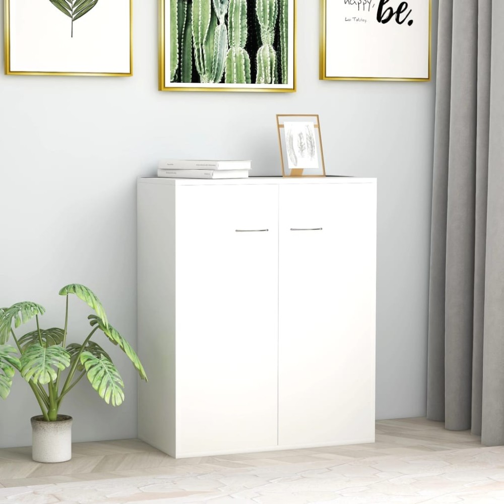 Sideboard Grey 60x30x75 cm Engineered Wood