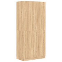 Wardrobe Grey Sonoma 90x50x200 cm Engineered Wood