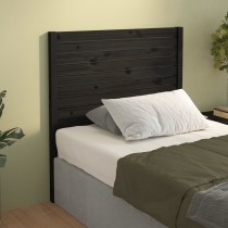 Bed Headboard 146x4x100 cm Solid Wood Pine