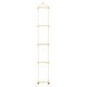 Kid's Rope Ladder Solid Wood and PE 30x168 cm