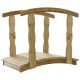 Garden Bridge 110x74 cm Impregnated Solid wood Pine