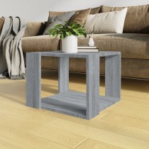 Coffee Table Brown Oak 40x40x30 cm Engineered Wood