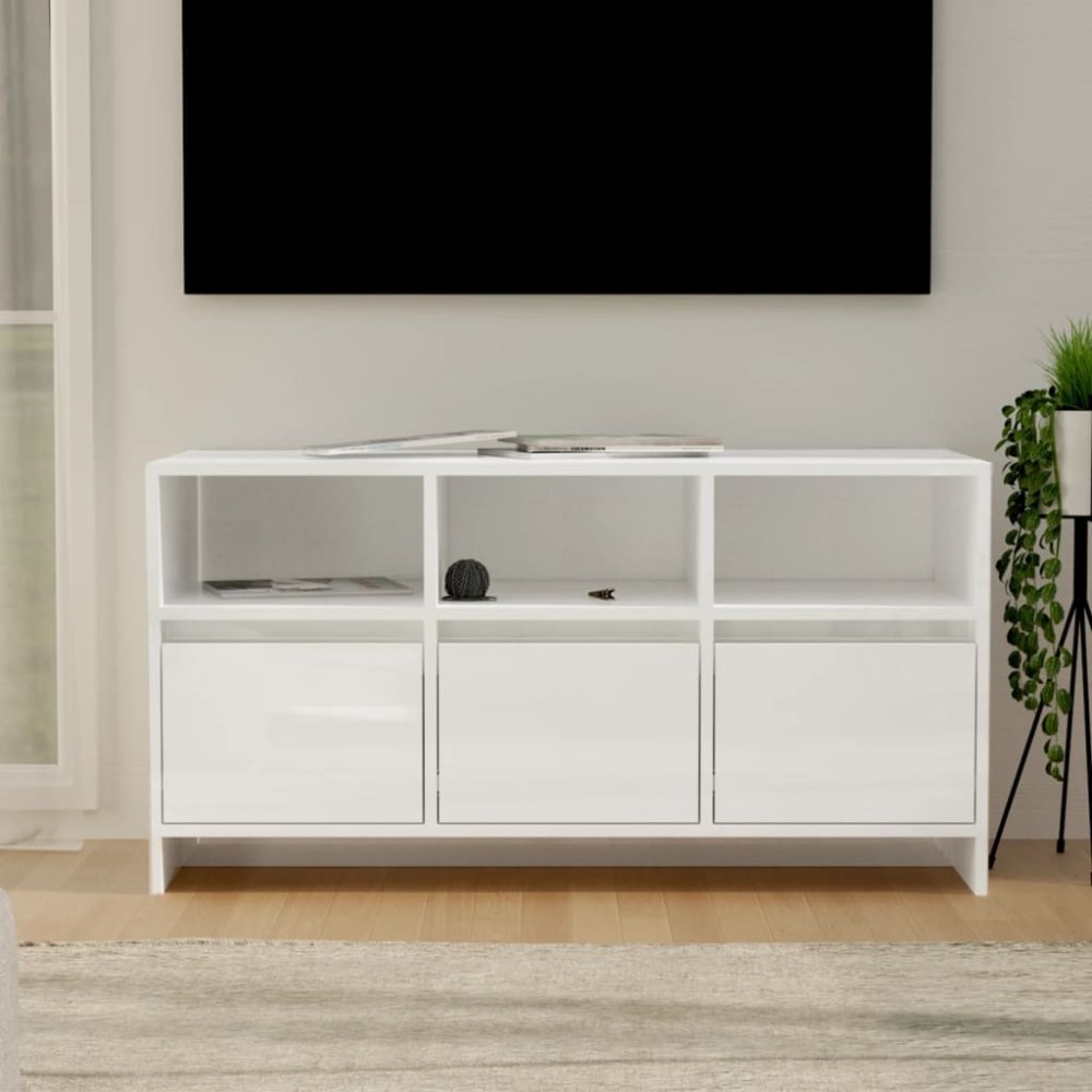 TV-Schrank Grau Sonoma 102x37,5x52,5 cm Holzwerkstoff