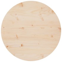 Table Top  80x2.5 cm Solid Wood Pine