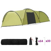 Camping-Zelt Iglu 650x240x190 cm 8 Personen Blau