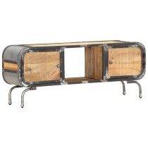 TV Cabinet Multicolour 110x30x42 cm Solid Wood Reclaimed