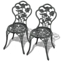 Bistro Chairs 2 pcs Cast...