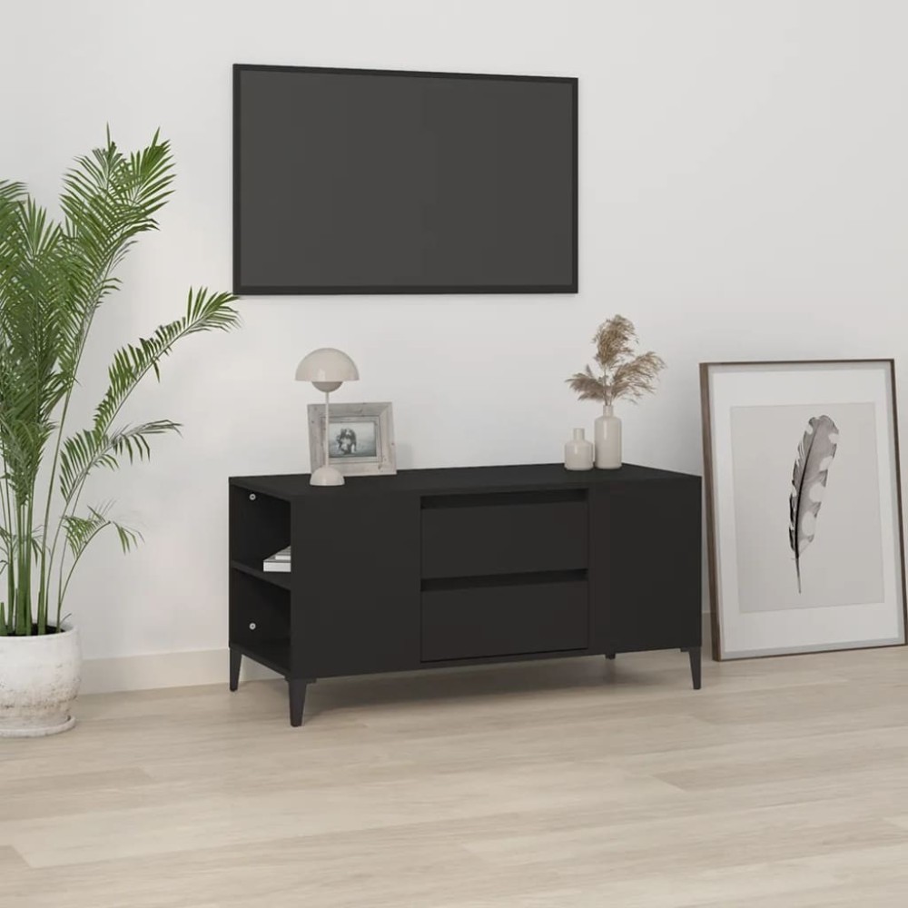 TV Cabinet Grey Sonoma 102x44.5x50 cm Engineered Wood