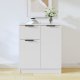Sideboard Schwarz 60x30x70 cm Holzwerkstoff