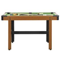 4 Feet Billiard Table 122x61x76 cm Brown
