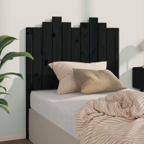 Bed Headboard 186x4x110 cm Solid Wood Pine